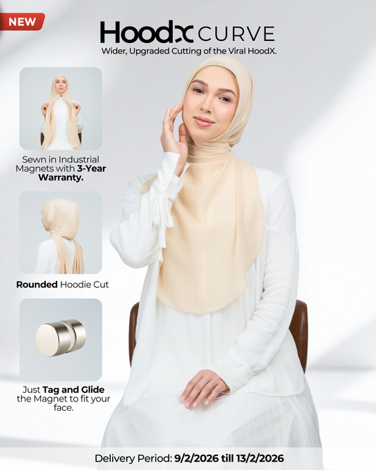 HoodX Curve in Warm Vanilla