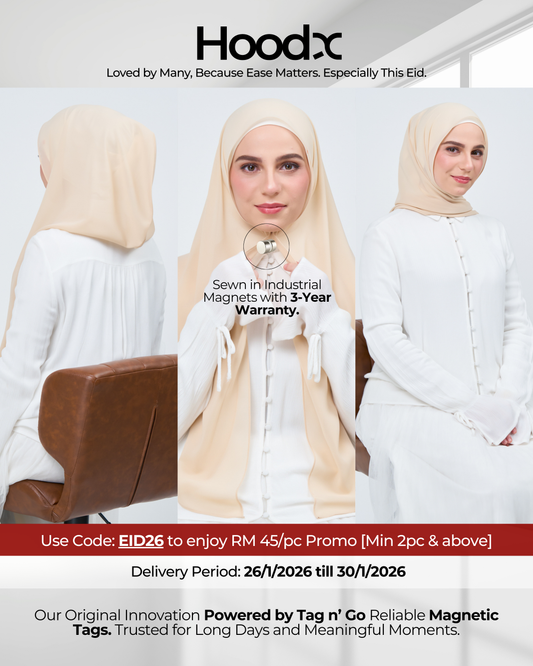 HoodX in Warm Vanilla