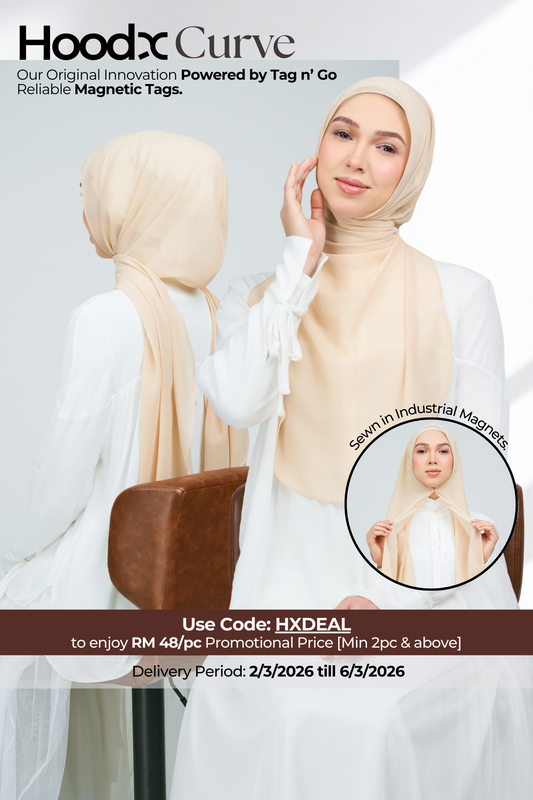 HoodX Curve in Warm Vanilla