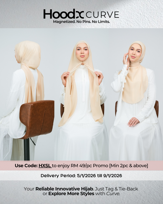 HoodX Curve in Warm Vanilla