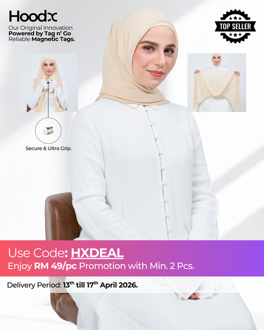 HoodX in Warm Vanilla