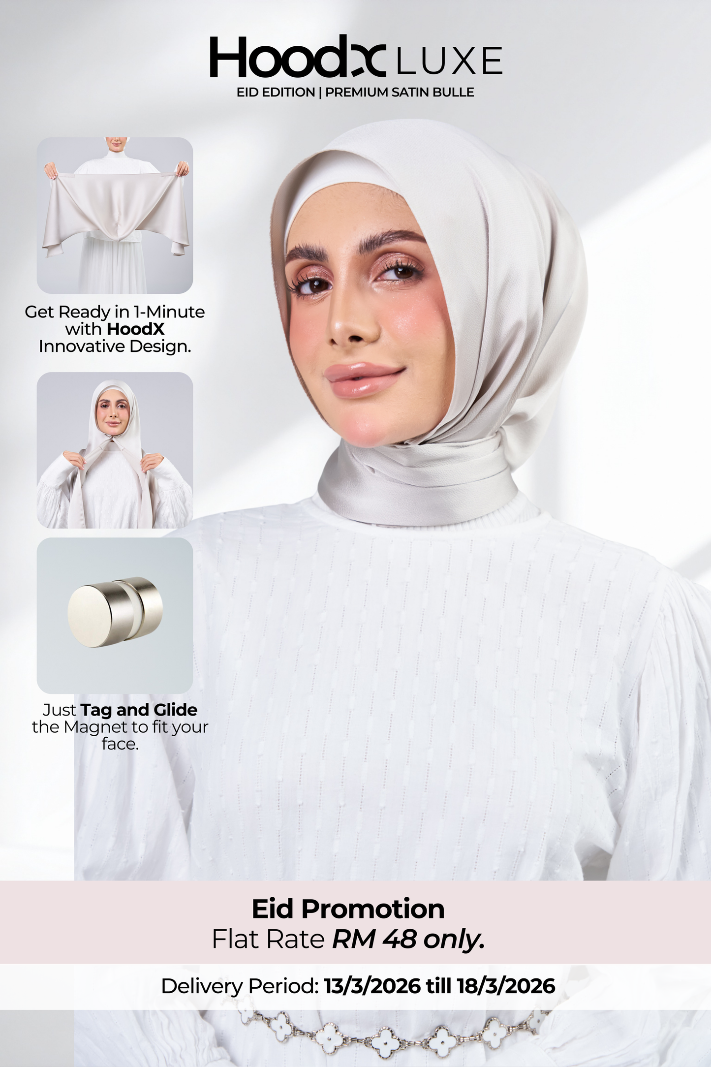 HoodX Luxe Volume 02 in Warm Silver