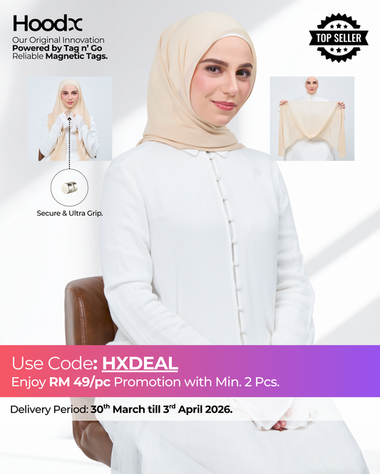 HoodX in Warm Vanilla