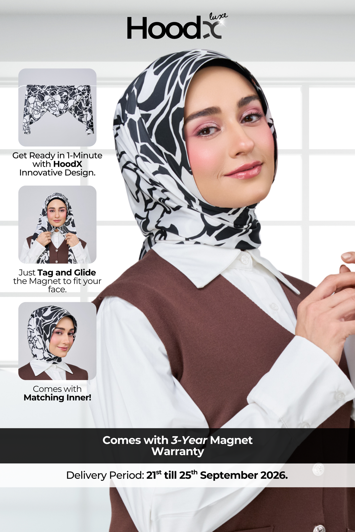 HoodX Printed Set in Ying & Yang