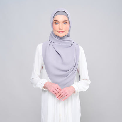 Zara Micropleats in Light Grey