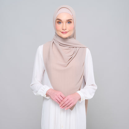 Zara Micropleats in Light Taupe