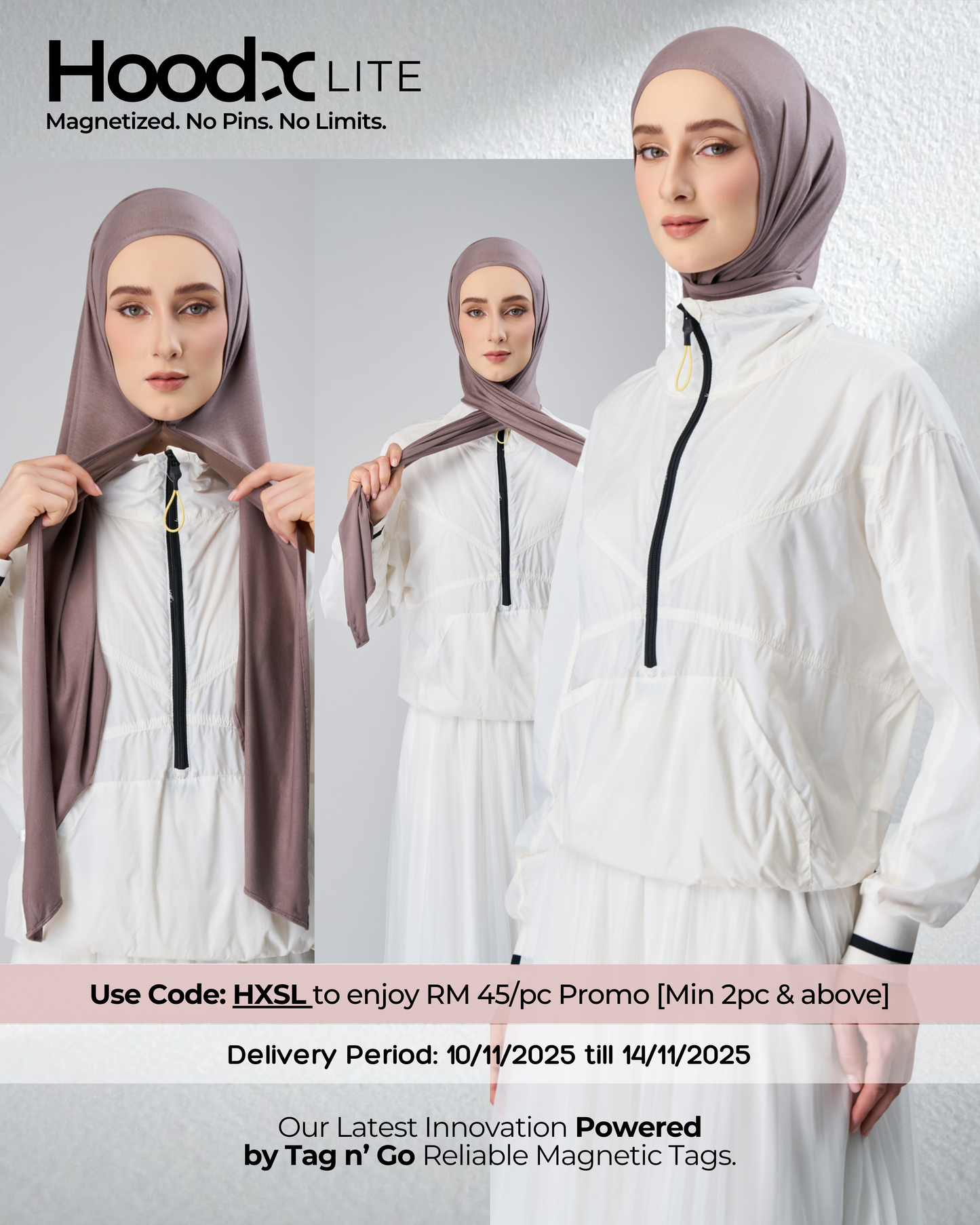 [★New] HoodX Lite in the Dark Mocha