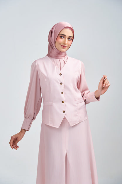 HoodX Luxe in Dahlia Pink