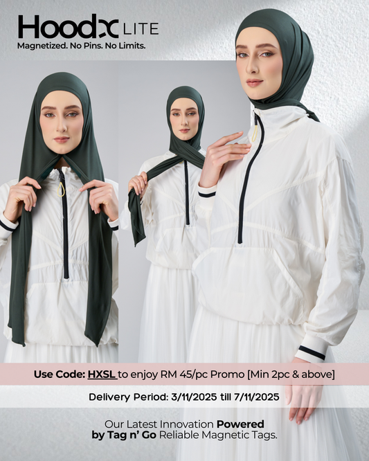 [★New] HoodX Lite in Forest Green