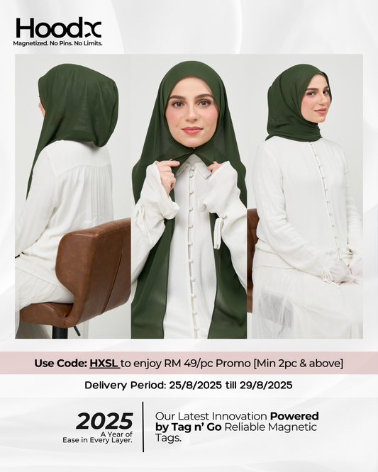 [★New] HoodX in Forest Green