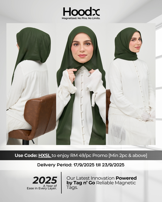 [★New] HoodX in Forest Green