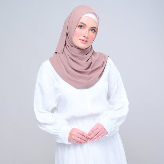 SLBasic 1.8M Shawl in Deep Chai