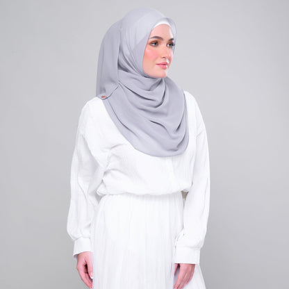 SLBasic 1.8M Shawl in Light Platinum