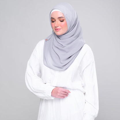 SLBasic 1.8M Shawl in Light Platinum