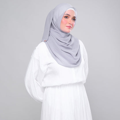 SLBasic 1.8M Shawl in Light Platinum