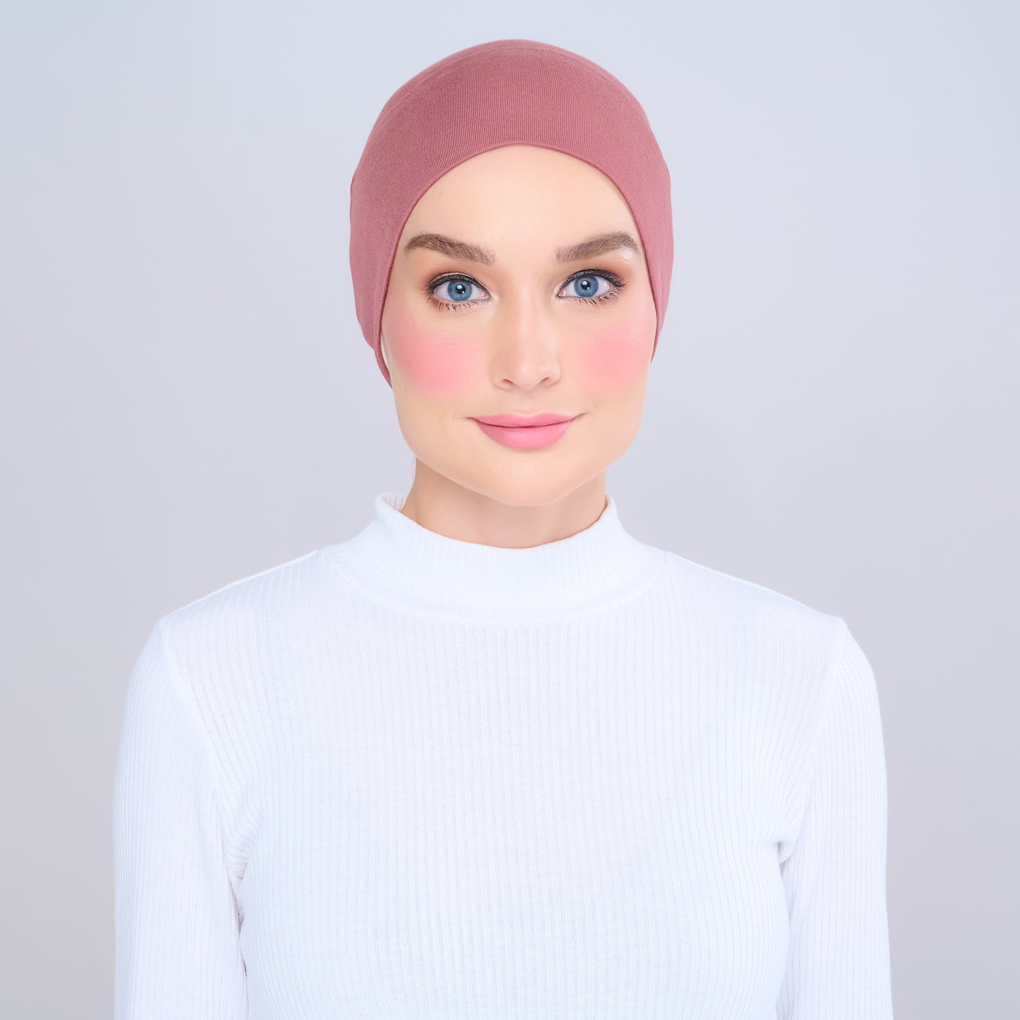 Viscose Snowcap in Teracotta