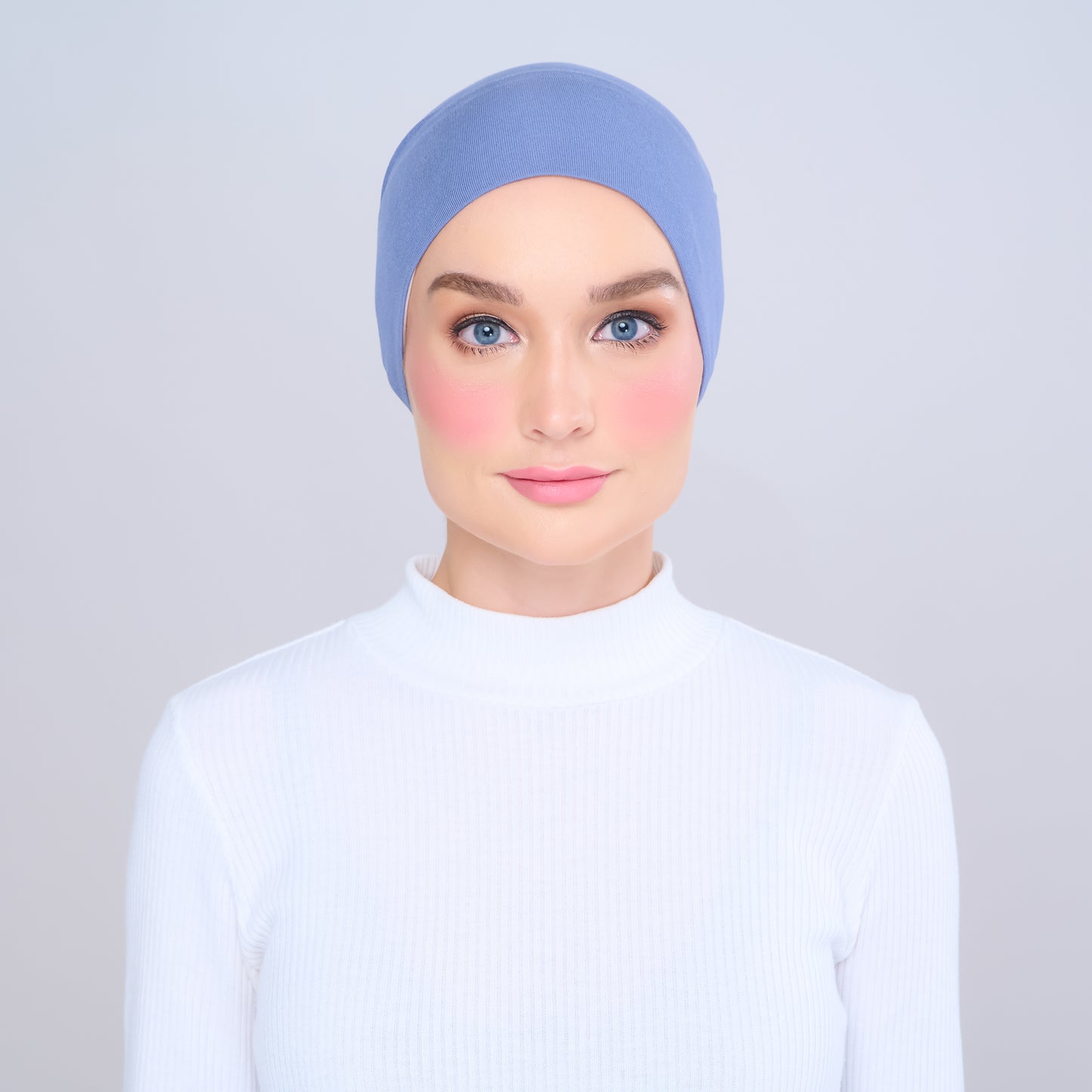 Viscose Snowcap in Denim Blue