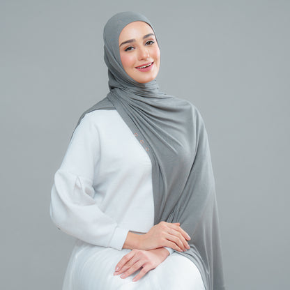 Lazy Shawl in Army Green
