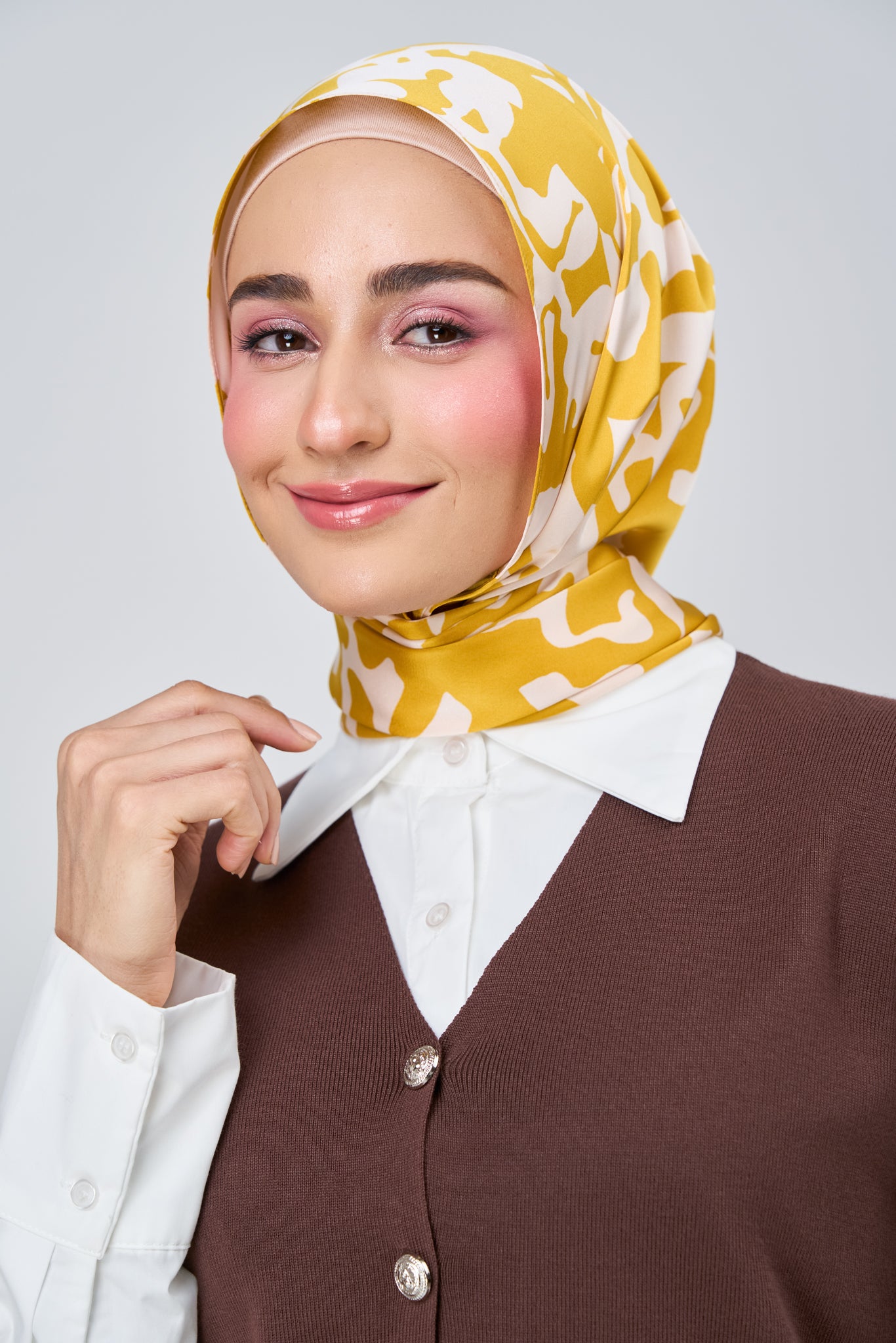 [★New] HoodX Printed Set in Marigold