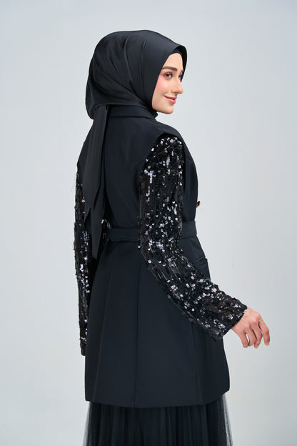 HoodX⁺Plus Luxe in Raven Black