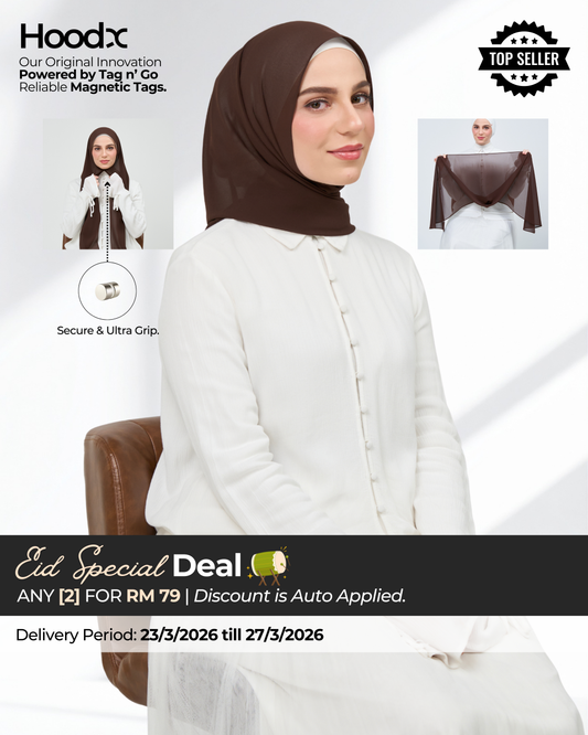 HoodX in Dark Brunette