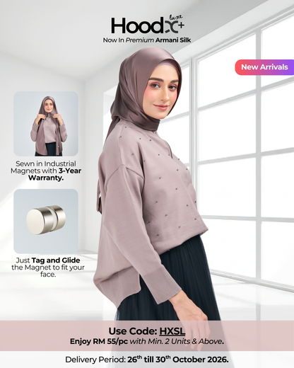 HoodX⁺Plus Luxe in Truffle
