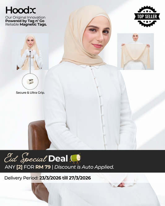 HoodX in Warm Vanilla