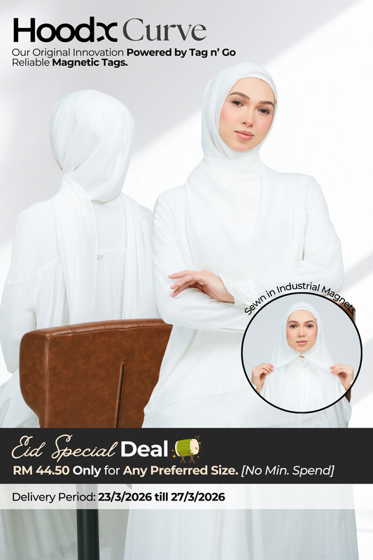 HoodX Curve in Bridal White