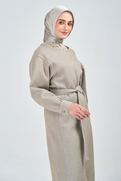 HoodX Luxe in Silver Taupe