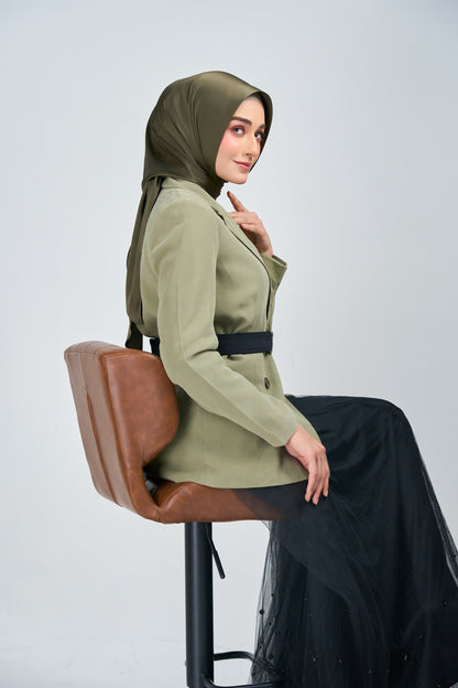 HoodX Luxe in Terra Olive