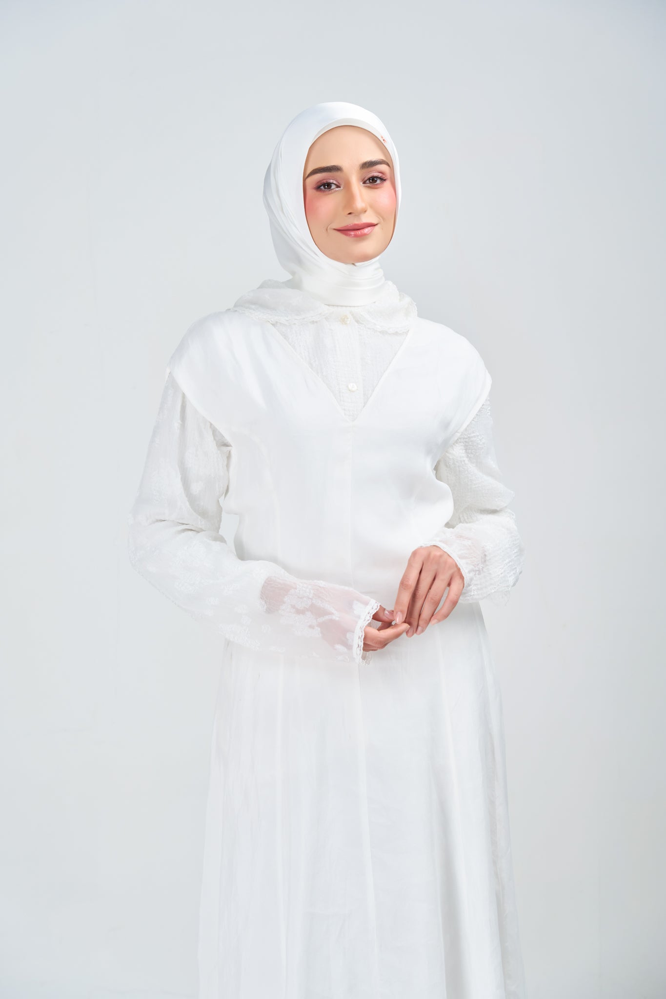 [★New] HoodX⁺Plus Luxe in Timeless White