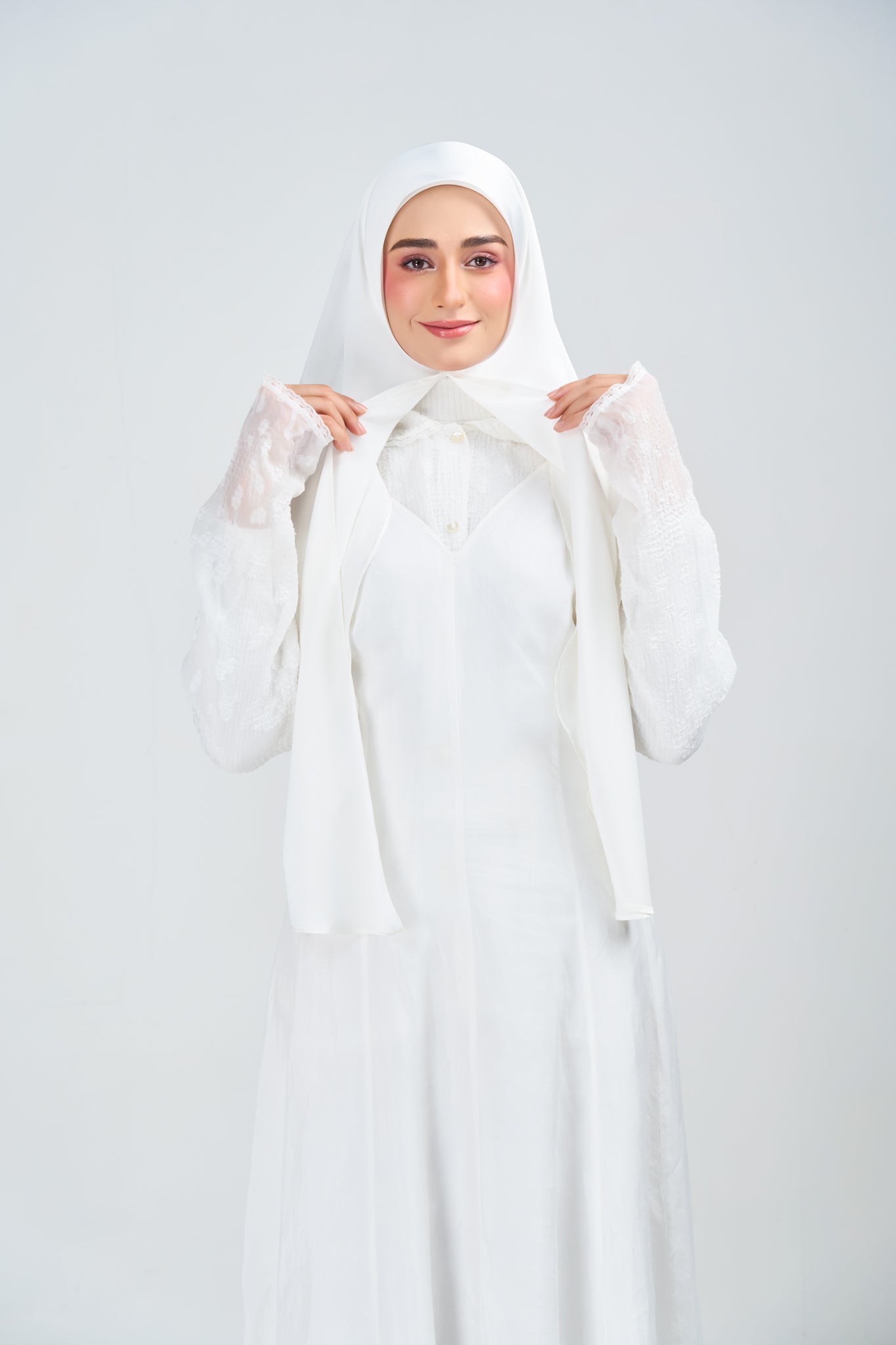 [★New] HoodX⁺Plus Luxe in Timeless White