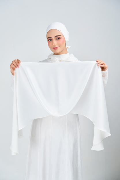 HoodX⁺Plus Luxe in Timeless White