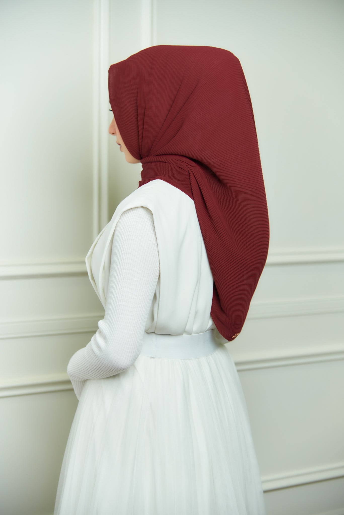 Bawal NeatPleats 2022 in Crimson Red [MAJOR DEFECT]