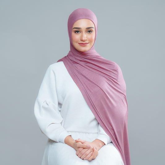Calla Shawl in Sorbet Berry