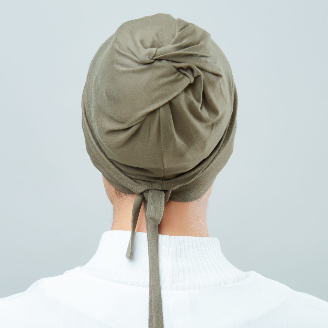 [COMBO 07] Tie-Back Viscose Snowcap
