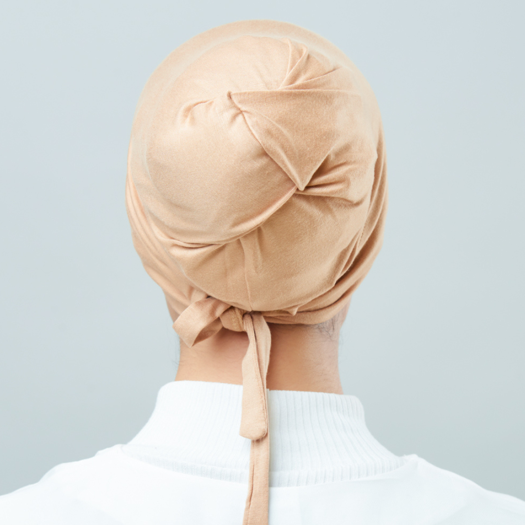 [COMBO 08] Tie-Back Viscose Snowcap