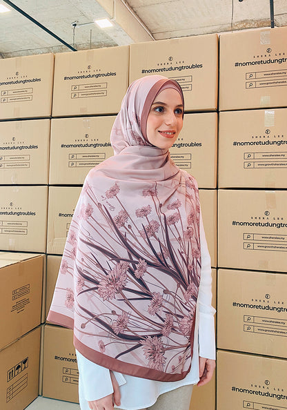 Bamboo Fleur In Dusty Pink