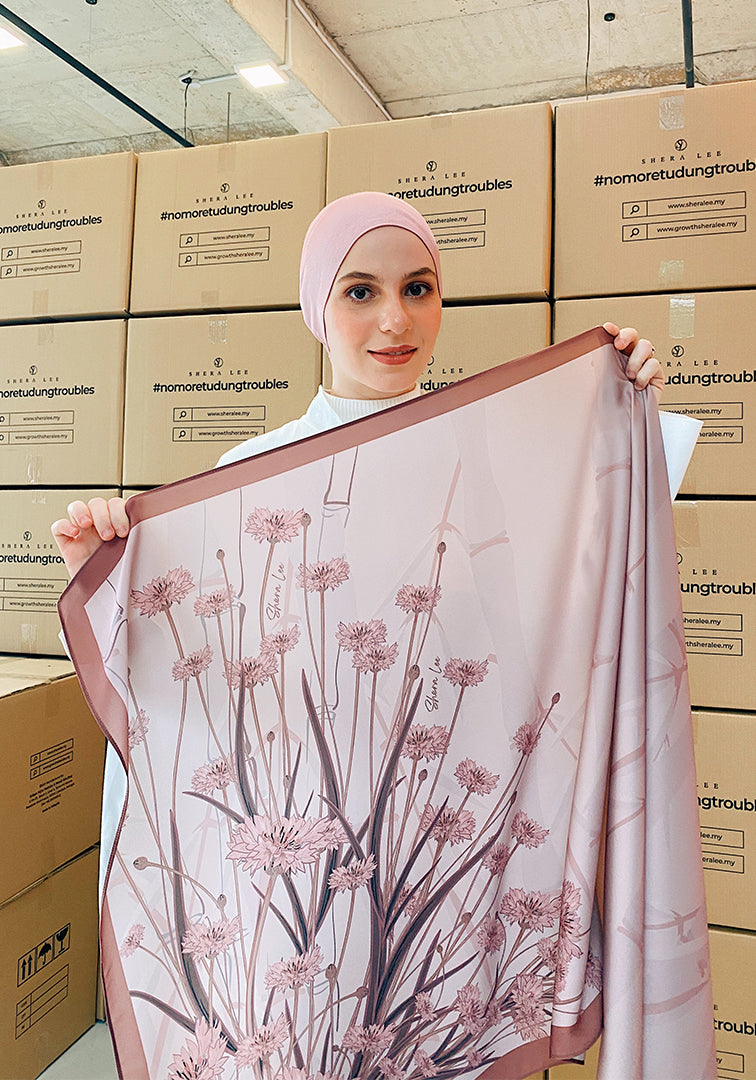 Bamboo Fleur In Dusty Pink