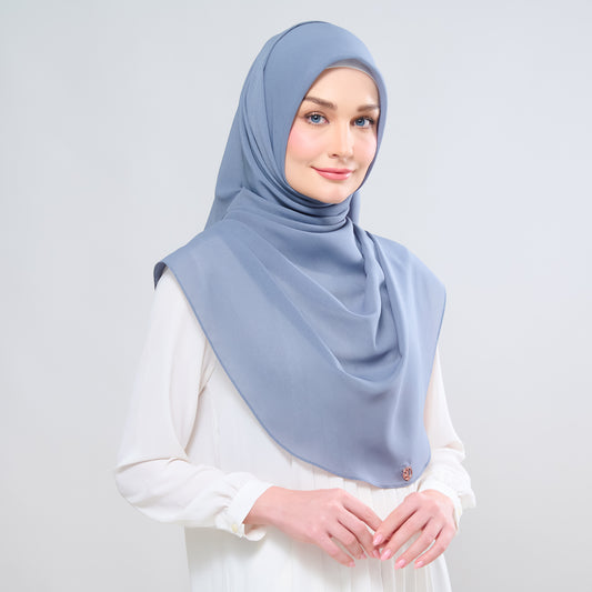 Hayfa Bawal Curve 48 in Dark Grey