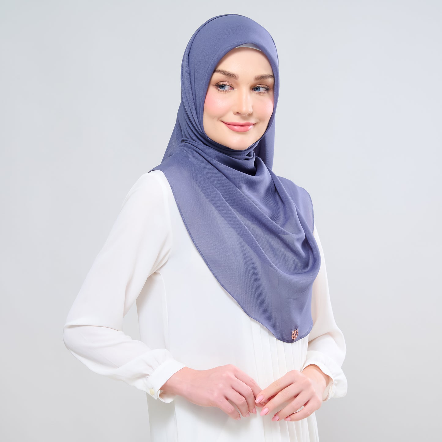 Hayfa Bawal Curve 48 in Heather