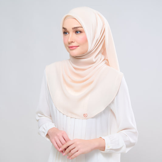 Hayfa Bawal Curve 48 in Nude Cream