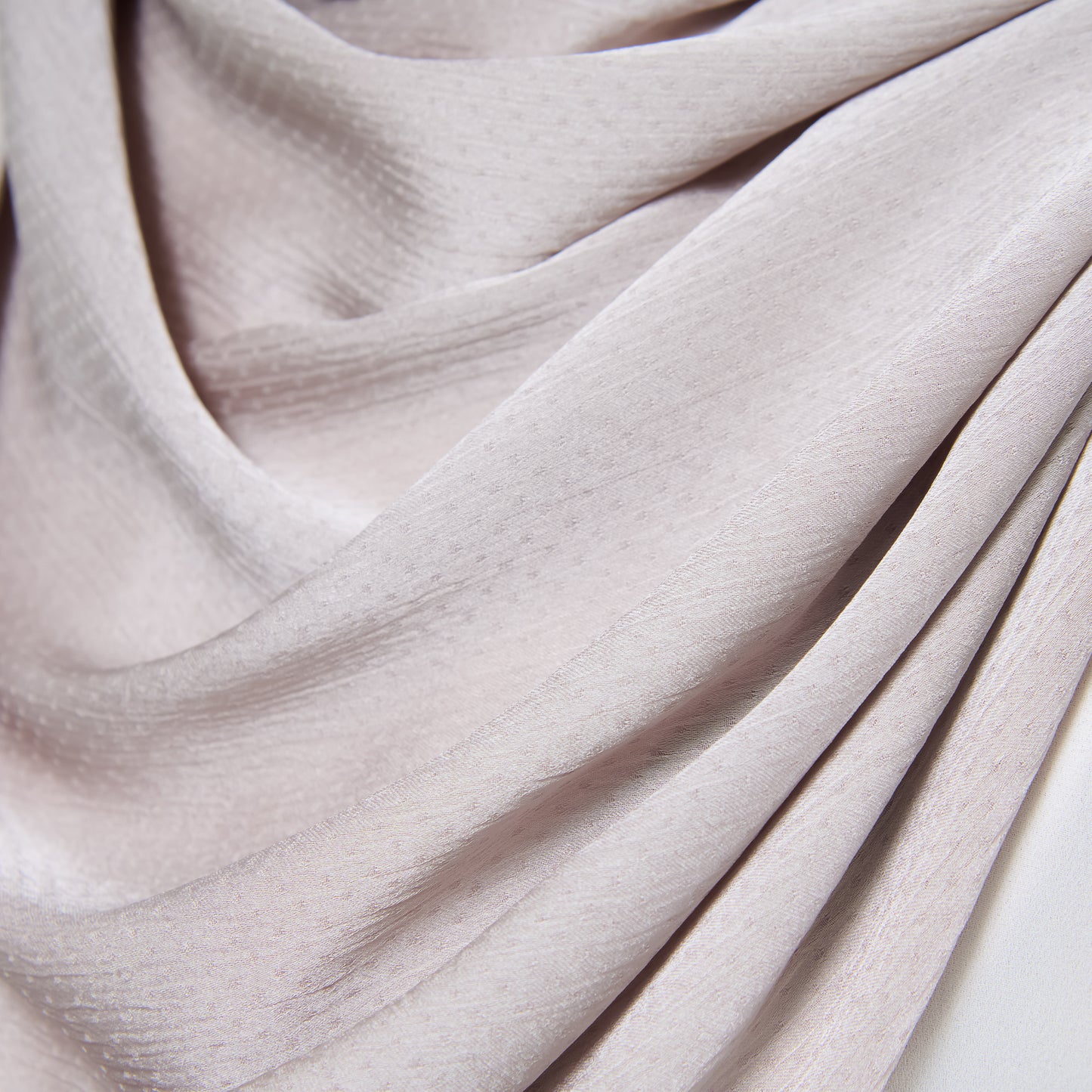 Scarlet Silk Shawl in Cool Taupe