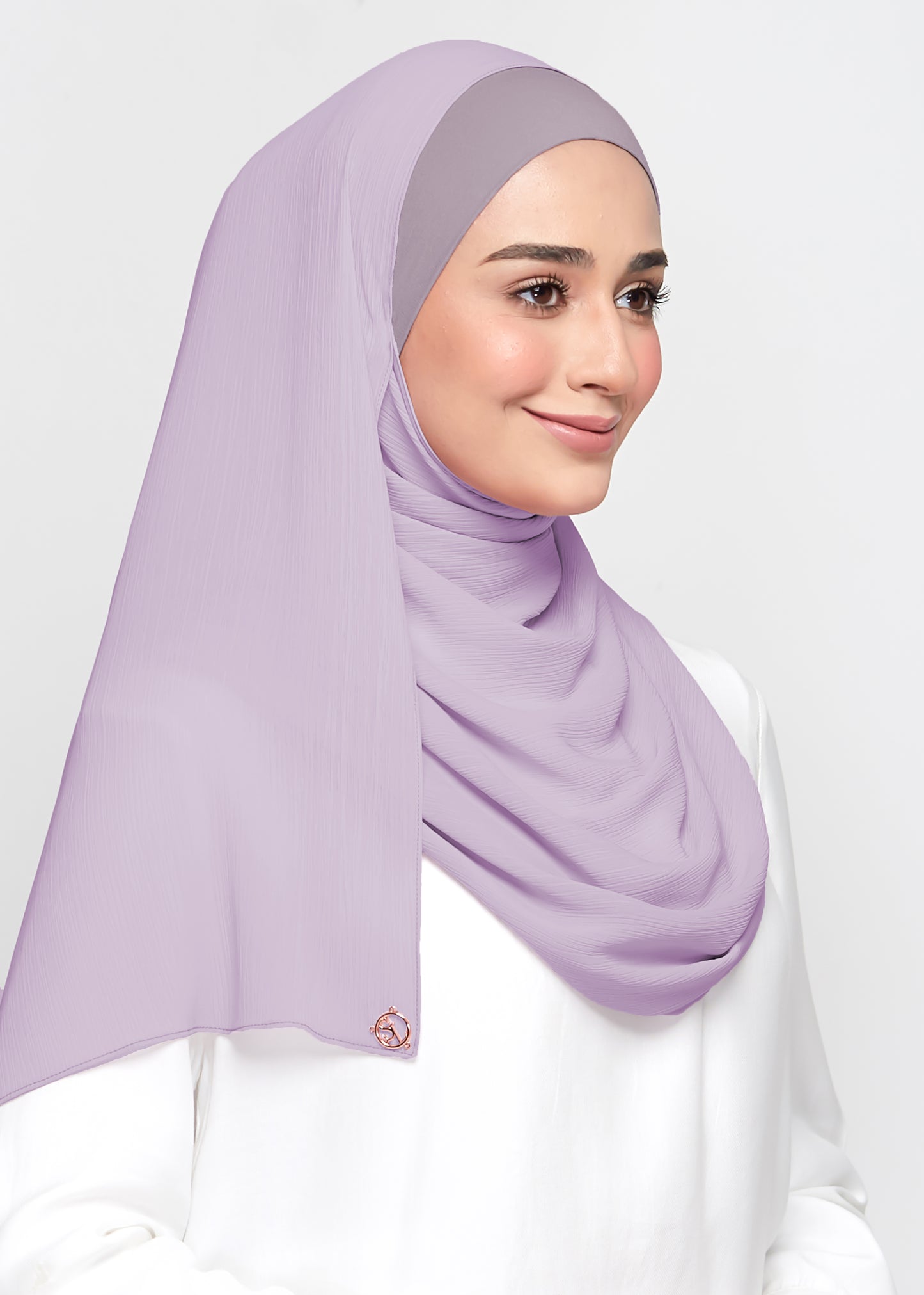 Chiffon Dolce in Lavender Frost (Semi-Instant)