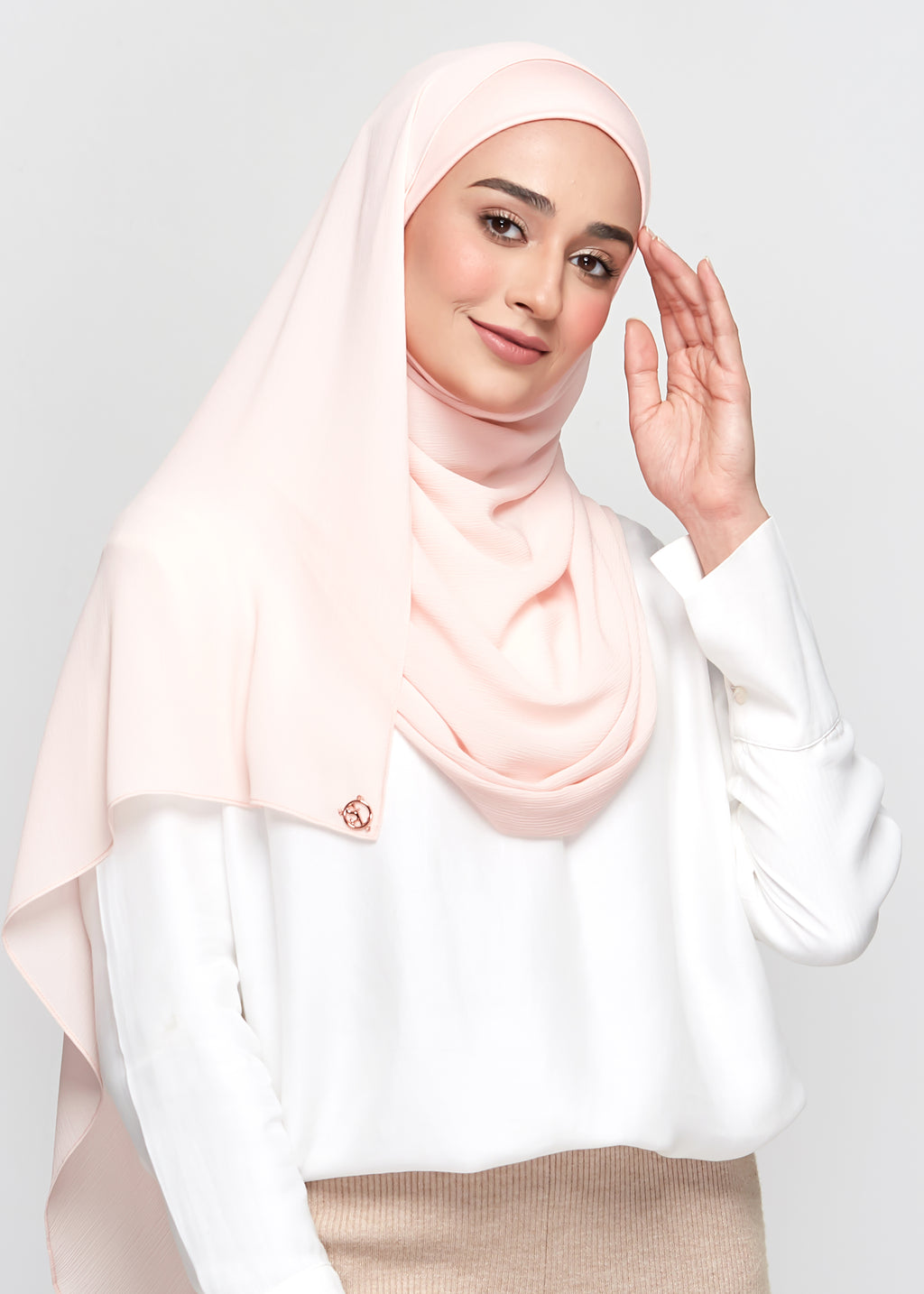 Chiffon Dolce in Rose Peach 1.0 (Semi-Instant)