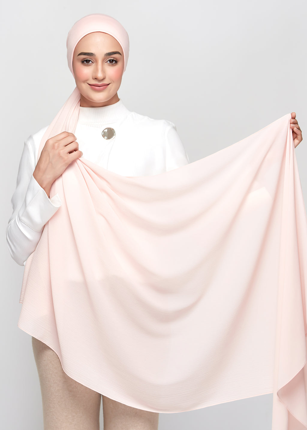 Chiffon Dolce in Rose Peach 1.0 (Semi-Instant)