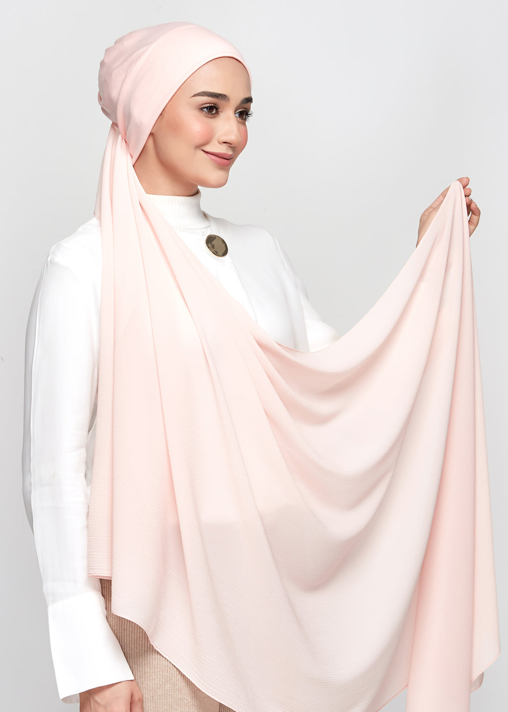 Chiffon Dolce in Rose Peach 1.0 (Semi-Instant)
