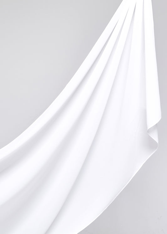 Basic Chiffon in Bridal White