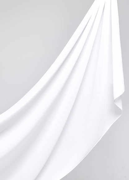 Basic Chiffon in Bridal White