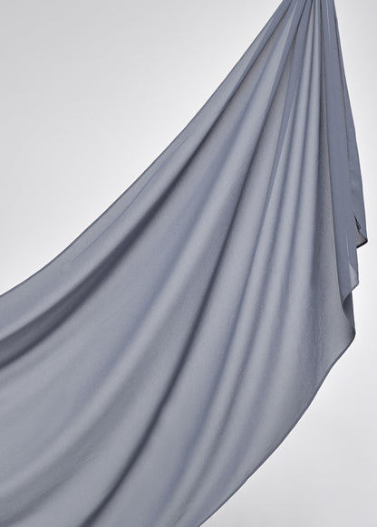Basic Chiffon in Steel Grey